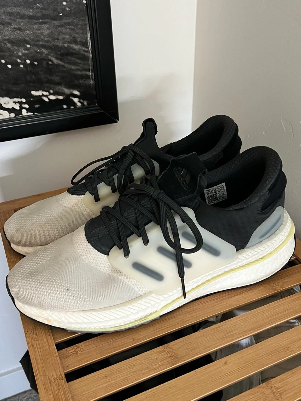 Adidas X_PLRBoost 'Chalk Pale Yellow' sneakers